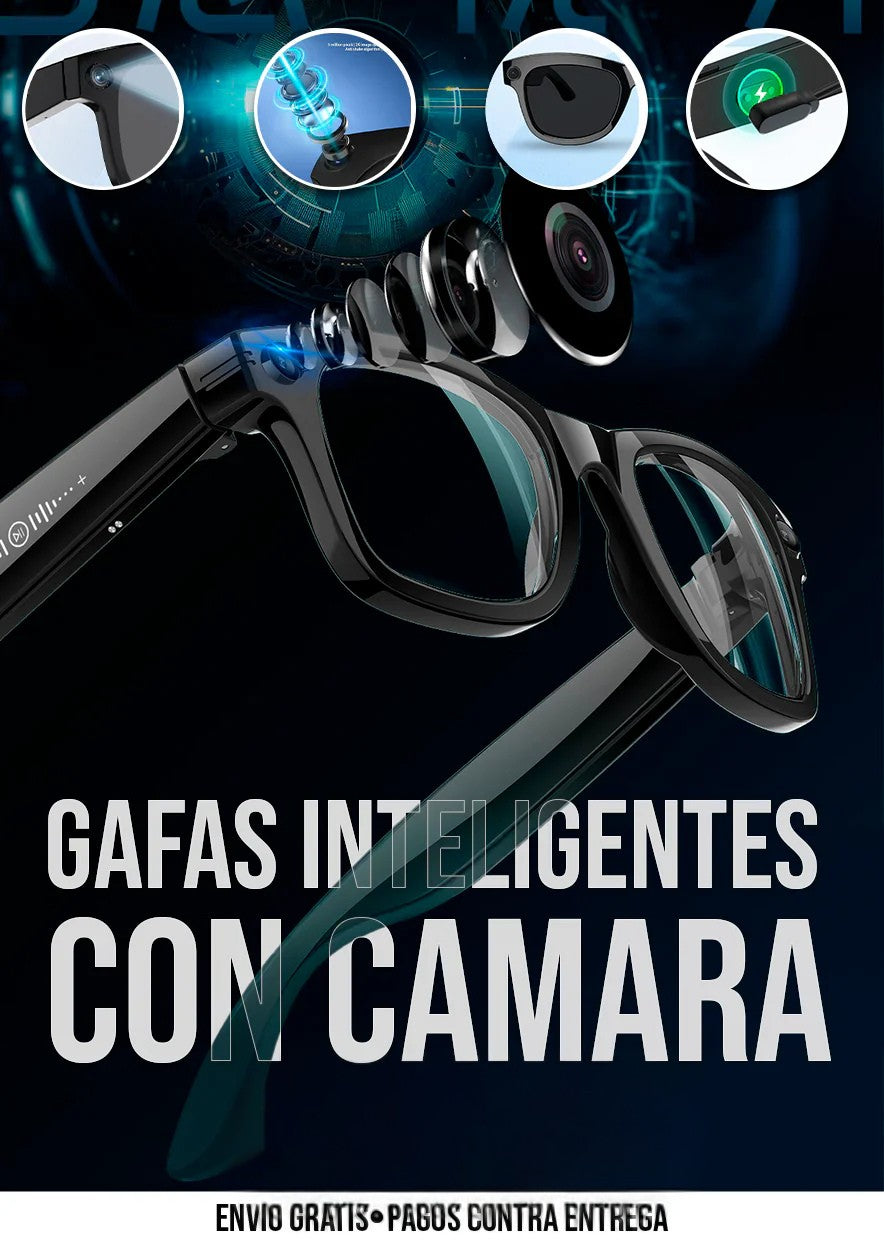 GAFAS INTELIGENTES CON CAMARA + Envio Gratis