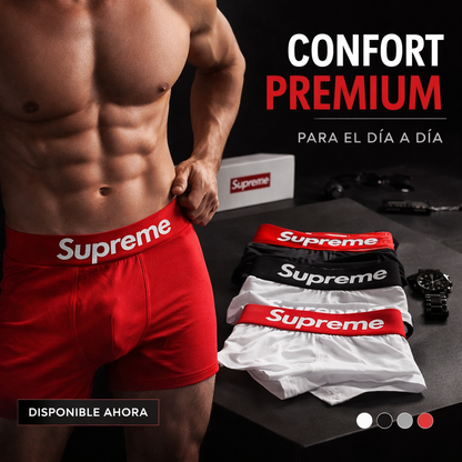OFERTA BÓXER SUPREMO X12 - COMPRE 6 Y LLÉVESE 12 + 12 Calcetines+ Envío gratis + REGALO🎁