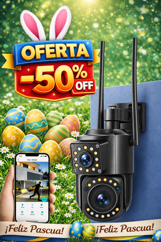 Militar Guard: Cámara de Seguridad - 2 en 1 + Regalo🎁