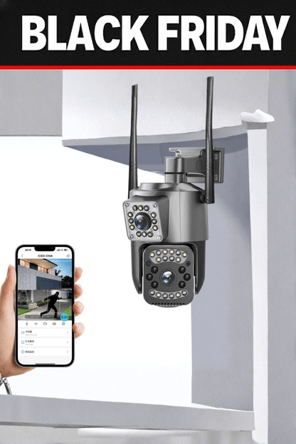 Camara De Seguridad Ptz Doble Lente Alta