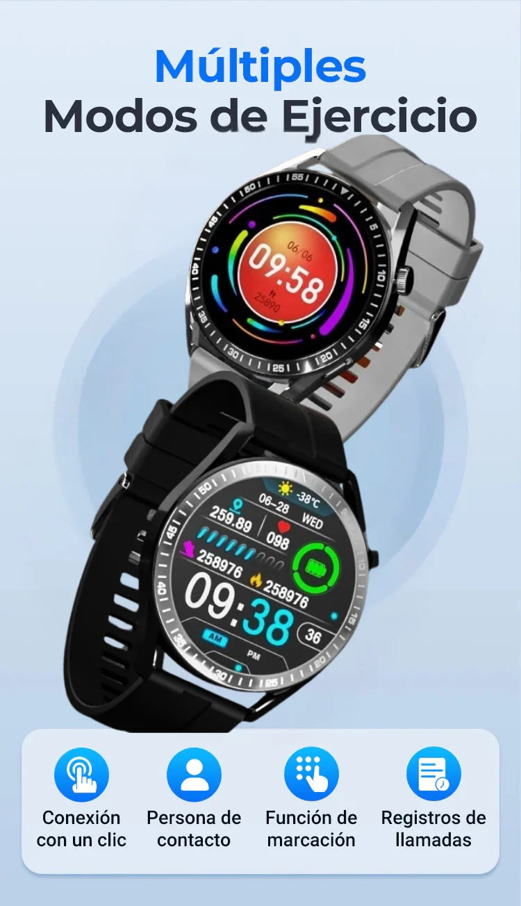 SMARTWATCH HW8 + Auriculares + Regalo