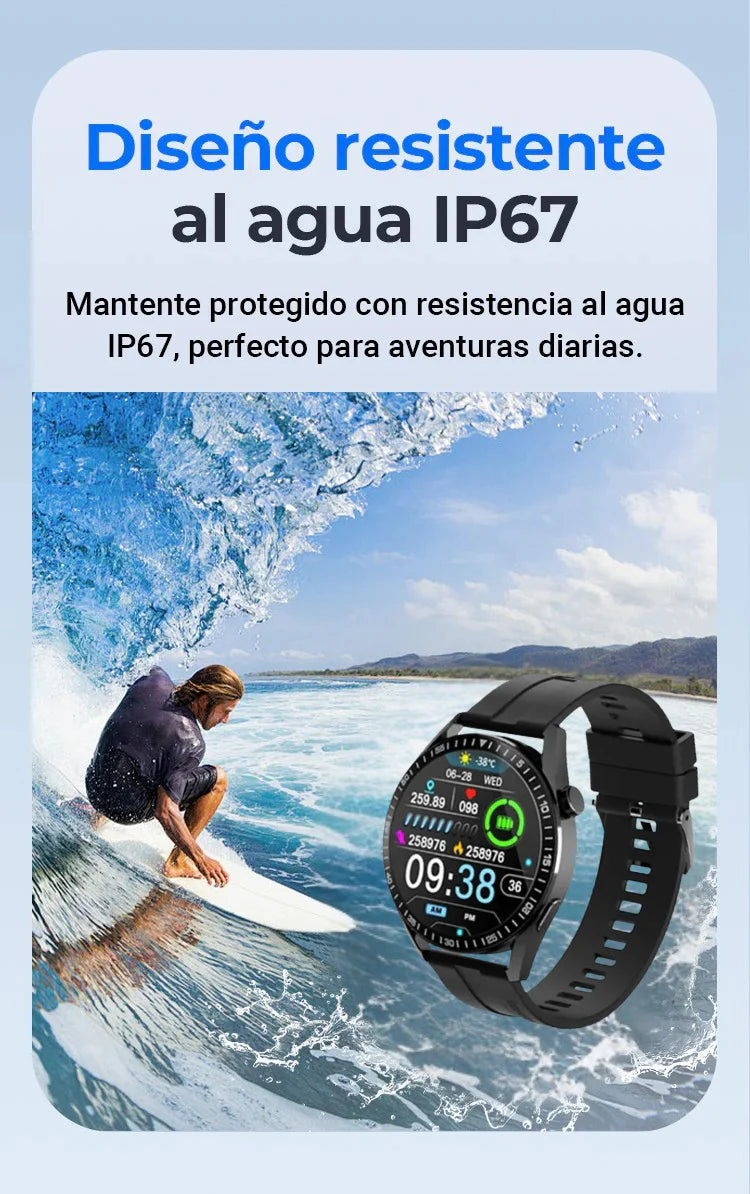 SMARTWATCH HW8 + Auriculares + Regalo