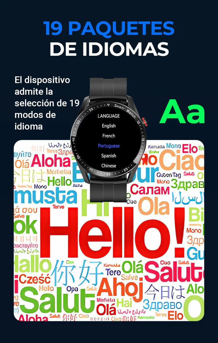 SMARTWATCH HW8 + Auriculares + Regalo