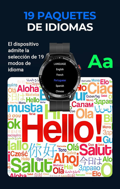 SMARTWATCH HW8 + Auriculares + Regalo