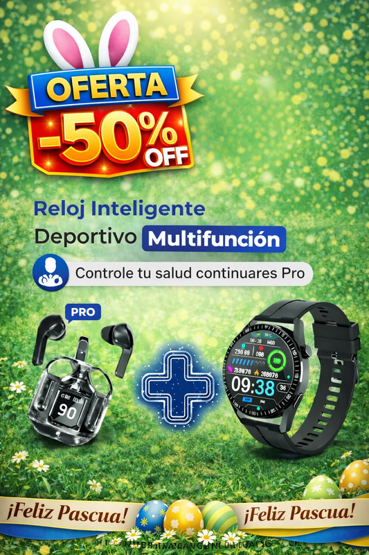 SMARTWATCH HW8 + Auriculares + Regalo