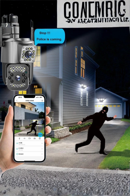 Militar Guard: Cámara de Seguridad - 2 en 1 + Regalo🎁